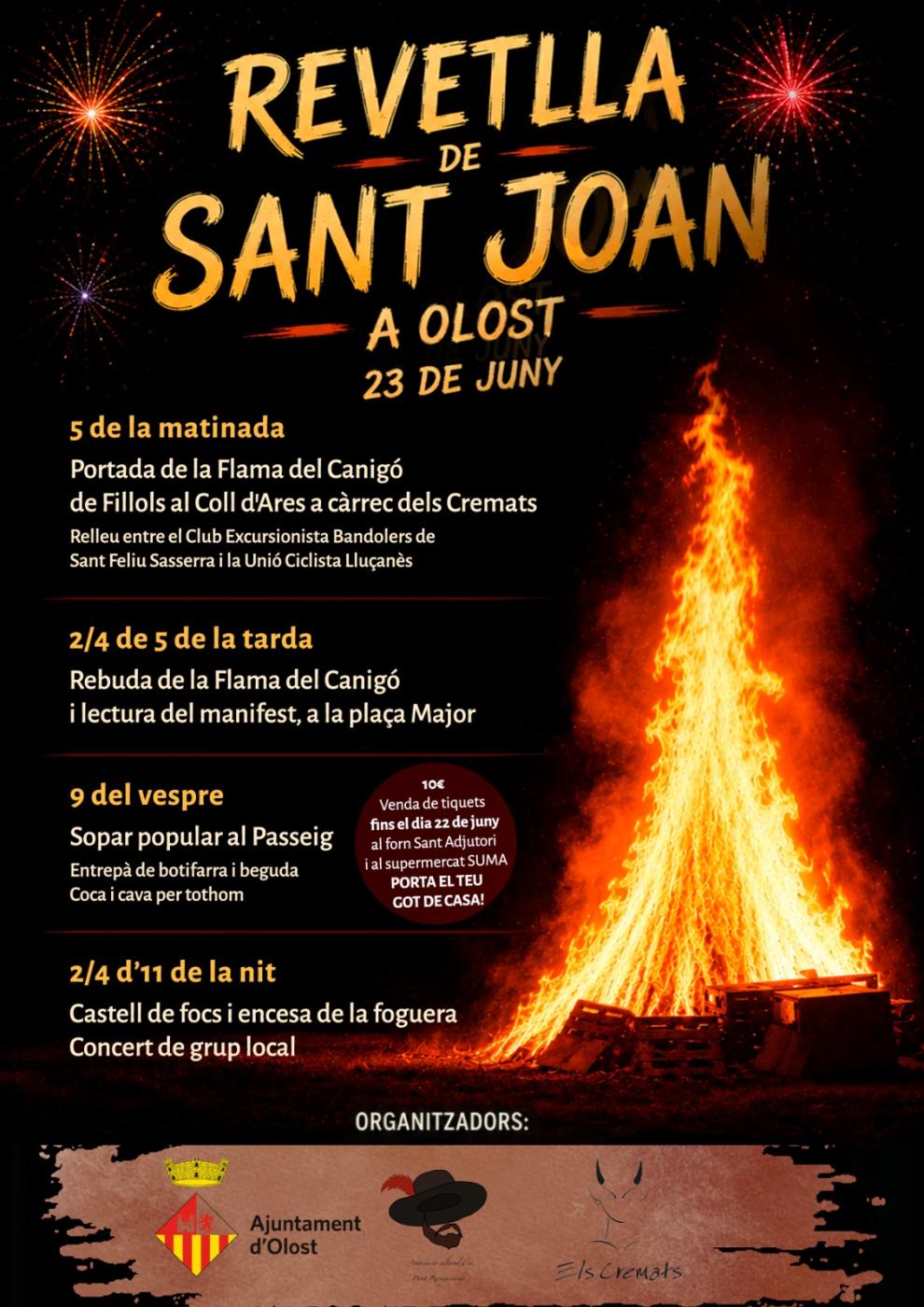 Revetlla de Sant Joan a Olost